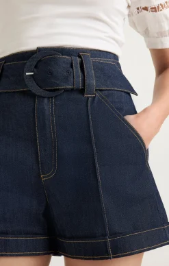 Cinq à Sept Denim Aldi Short Indigo Online