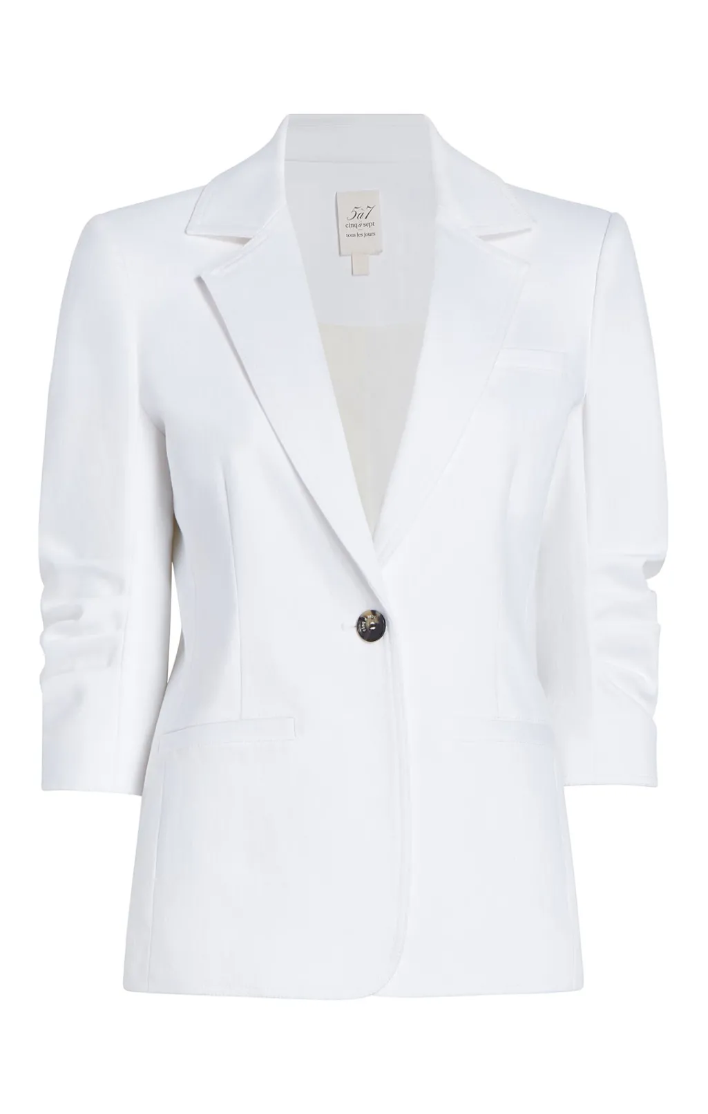 Cinq à Sept Denim Khloe Blazer White