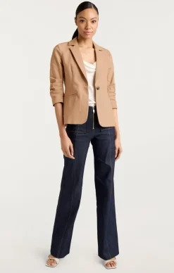 Cinq à Sept Denim Khloe Blazer Sahara Outlet