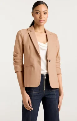 Cinq à Sept Denim Khloe Blazer Sahara Outlet