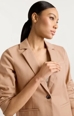 Cinq à Sept Denim Khloe Blazer Sahara Outlet