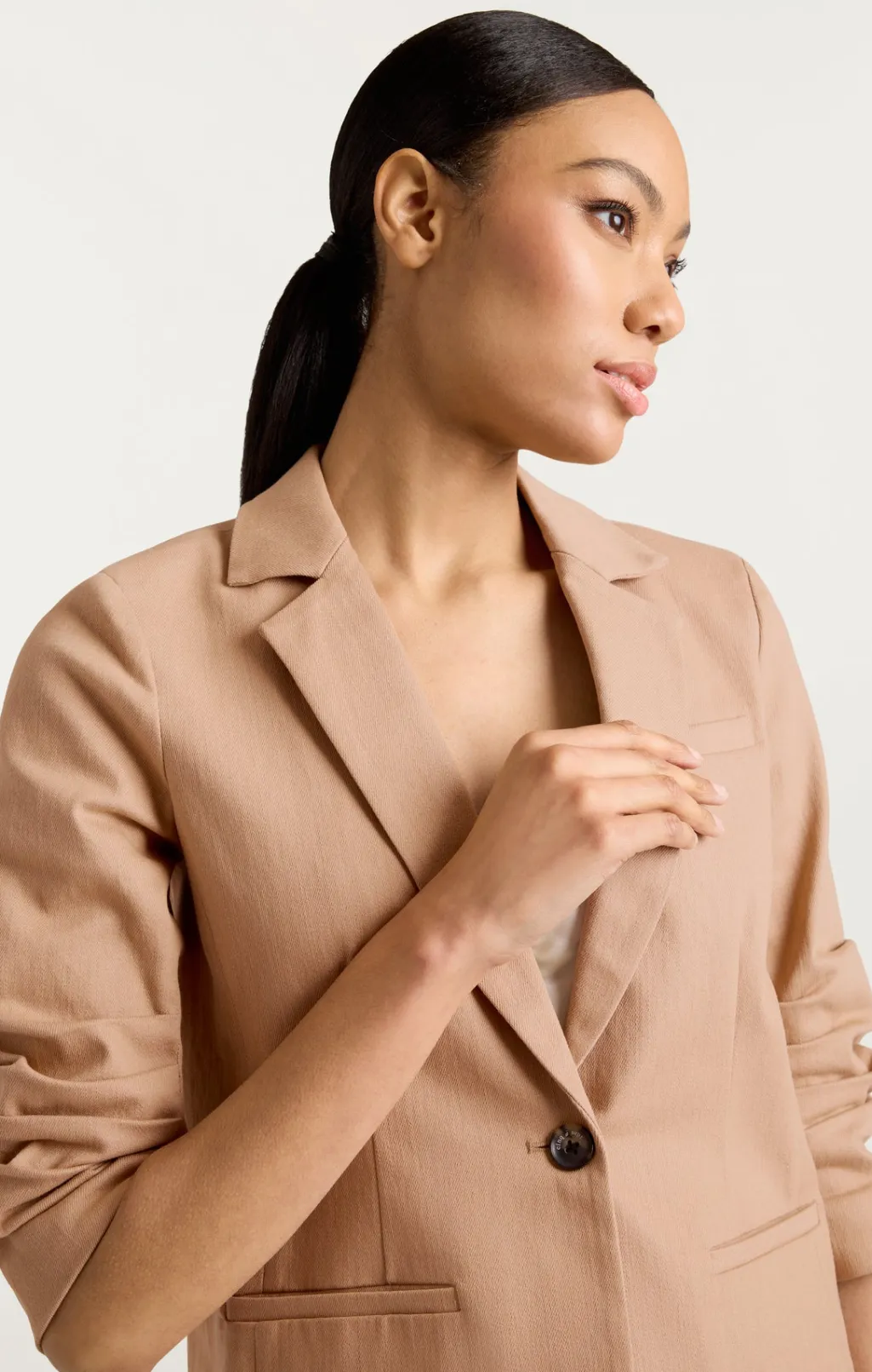 Cinq à Sept Denim Khloe Blazer Sahara Outlet