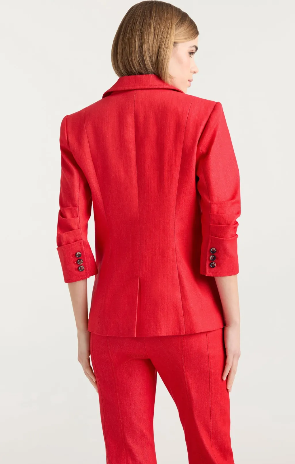 Cinq à Sept Denim Khloe Blazer DeepTangelo Hot