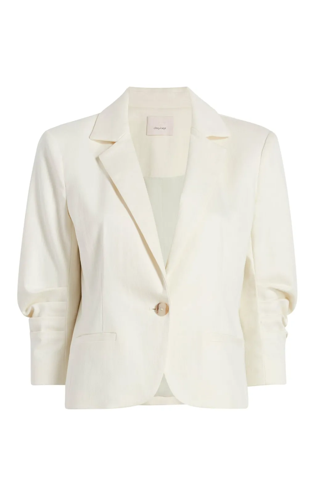 Cinq à Sept Denim Le Petit Khloe Blazer Gardenia Discount
