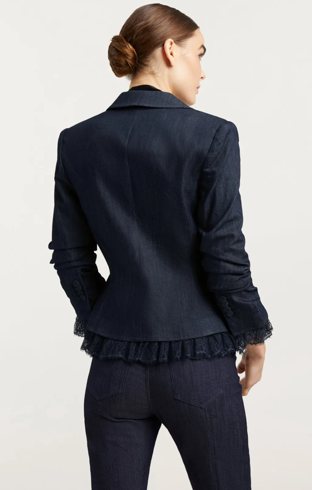 Cinq à Sept Denim Le Petit Roxie Blazer Indigo Outlet