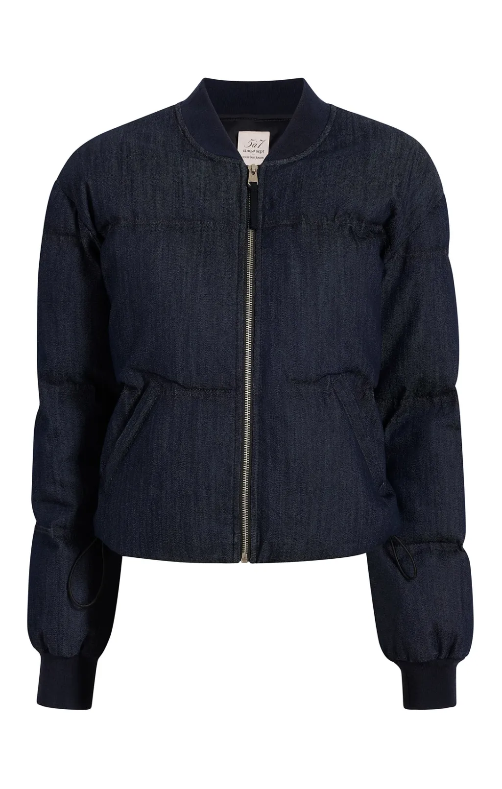 Cinq à Sept Denim Maris Puffer Indigo Clearance