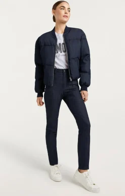 Cinq à Sept Denim Maris Puffer Indigo Clearance