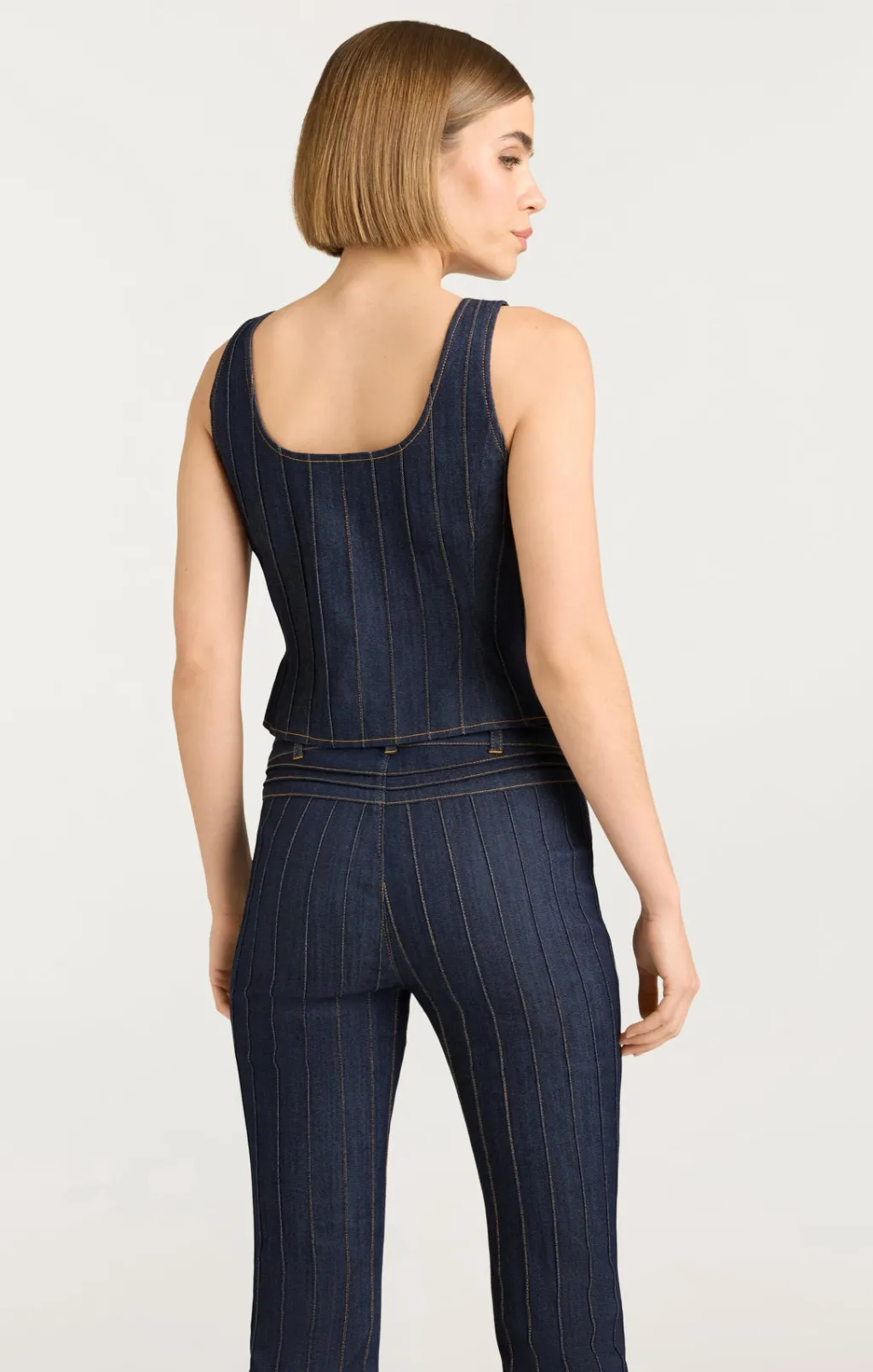 Cinq à Sept Denim Rowena Top Indigo New