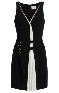 Cinq à Sept Desmond Dress Black/ivory Discount