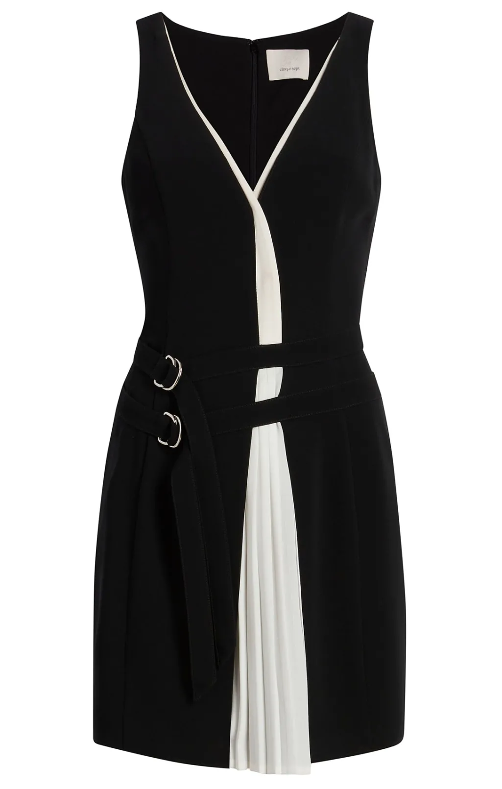Cinq à Sept Desmond Dress Black/ivory Discount