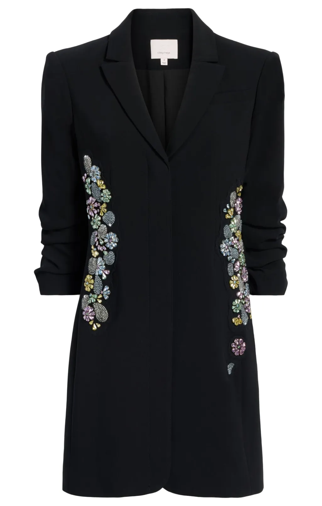 Cinq à Sept Diamond Daisies Joel Dress Black/Multi Best
