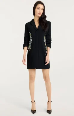 Cinq à Sept Diamond Daisies Joel Dress Black/Multi Best
