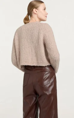 Cinq à Sept Diamond Daisies Millie Cardigan Oyster Online