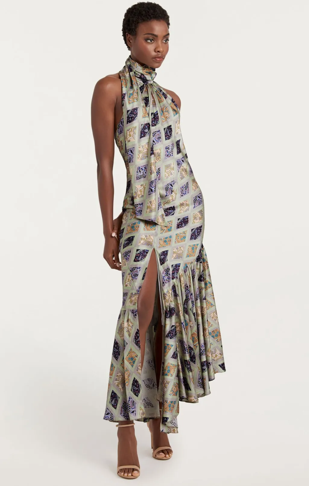 Cinq à Sept Diamond Sea Melissa Dress CeladonMulti Online