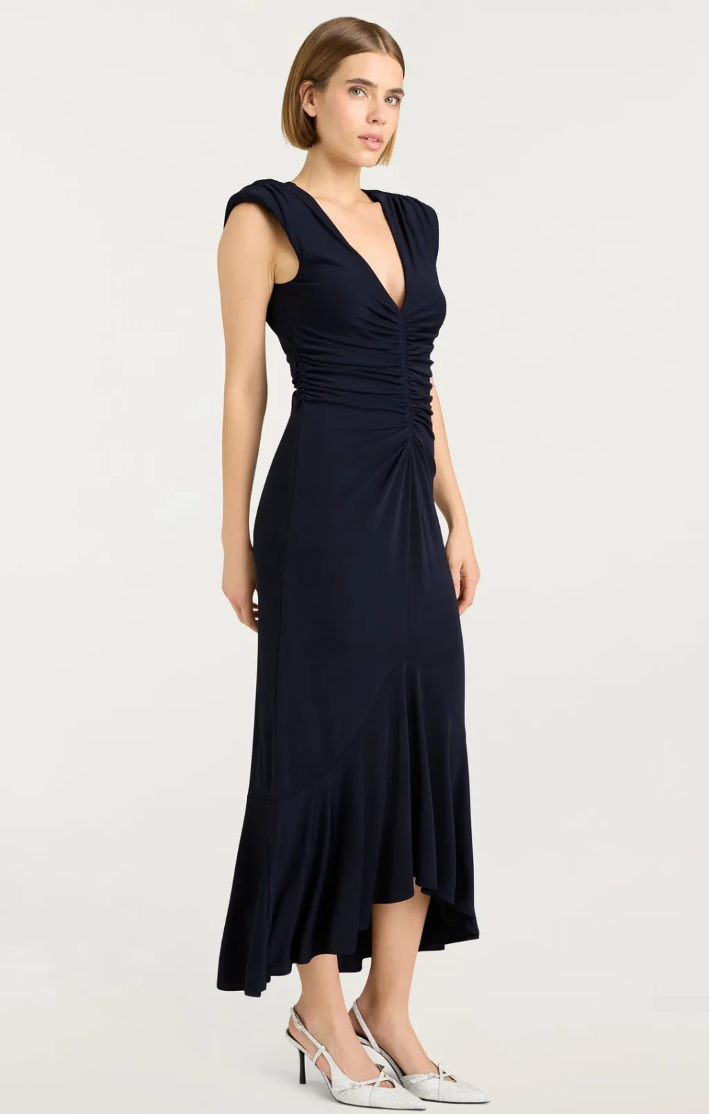 Cinq à Sept Dianne Dress Navy Online