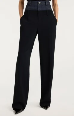 Cinq à Sept Dionne Pant Black/Indigo Online