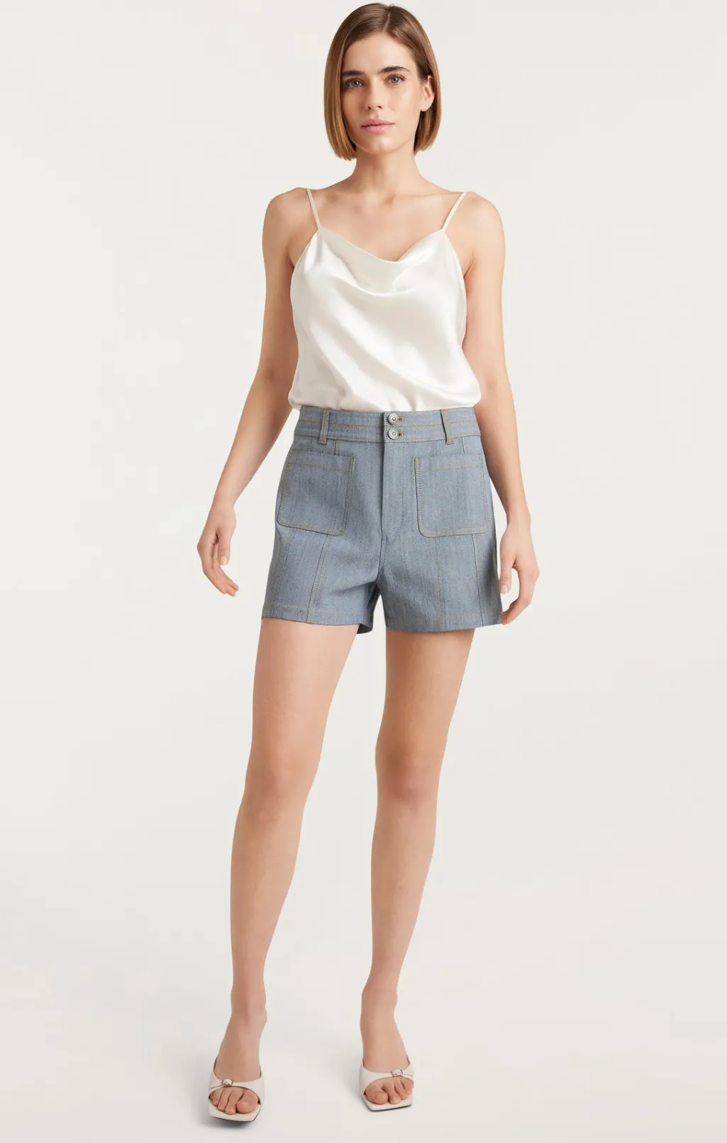 Cinq à Sept Dorothea Short LightIndigo Best
