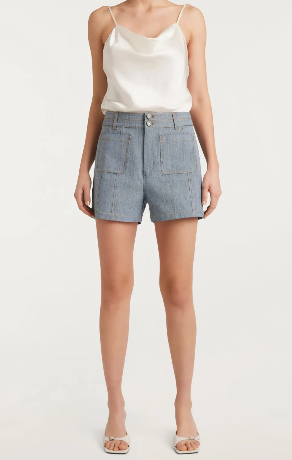 Cinq à Sept Dorothea Short LightIndigo Best