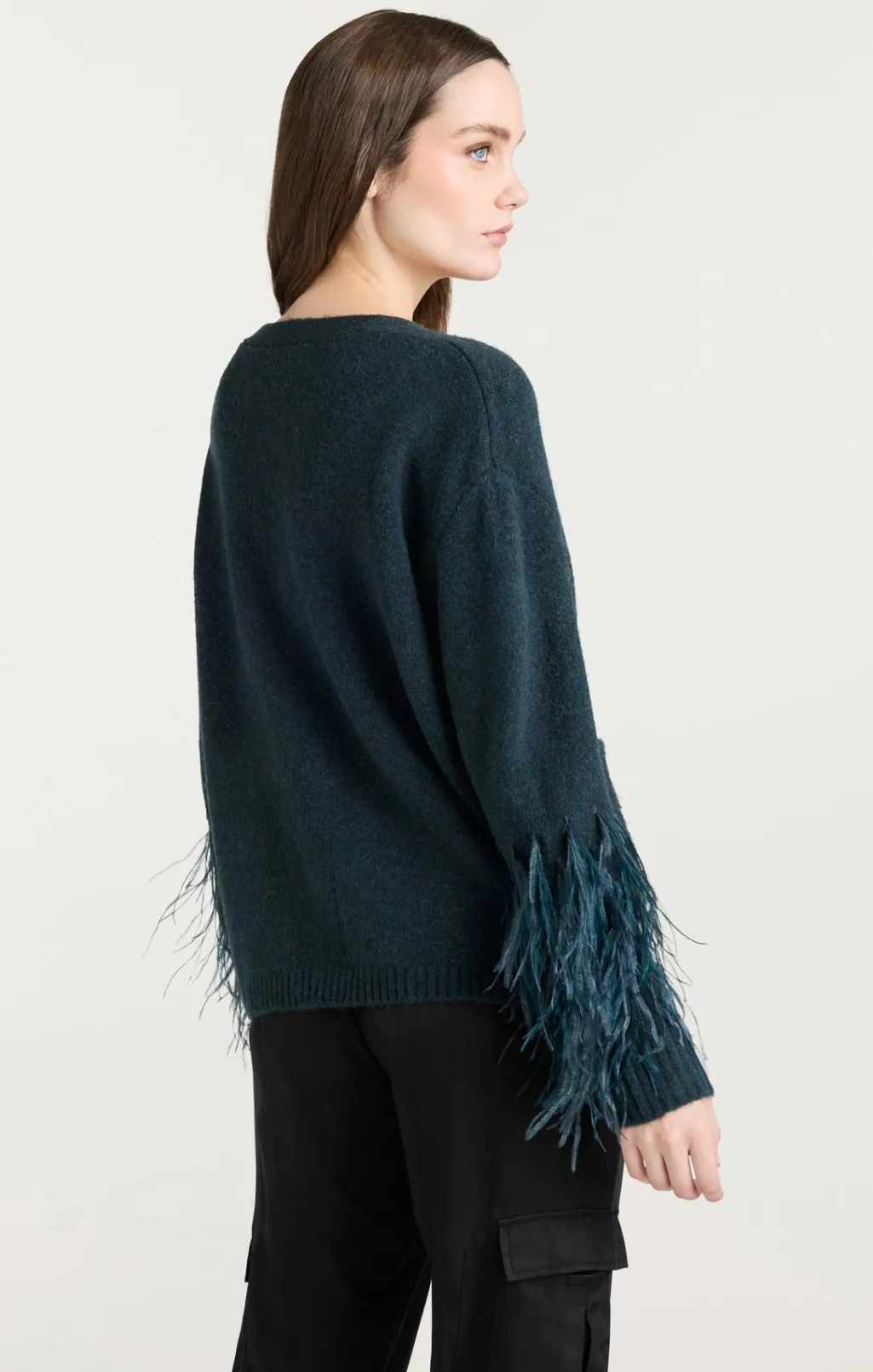 Cinq à Sept Dreama Marnie Cardigan GreenOnyxMulti