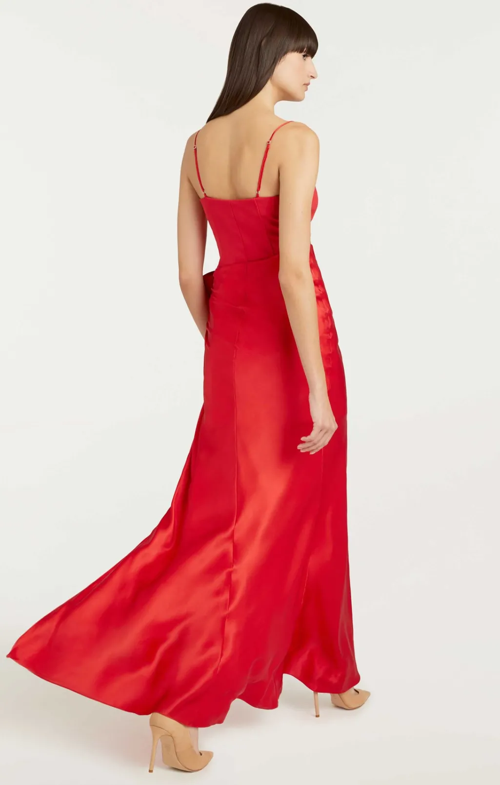 Cinq à Sept Drina Gown PimentoRed Clearance