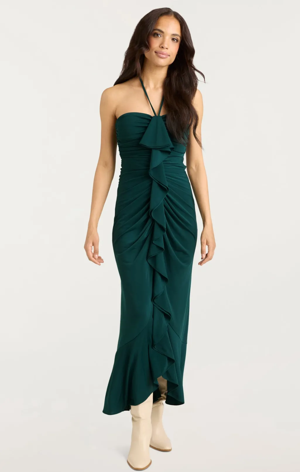 Cinq à Sept Eilis Dress GreenOnyx Discount