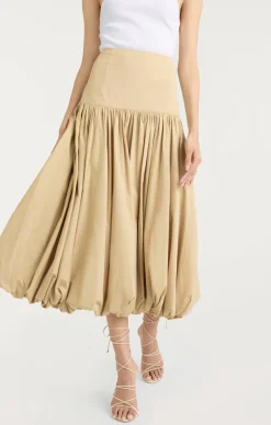Cinq à Sept Ellah Skirt Khaki Sale