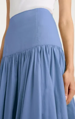 Cinq à Sept Ellah Skirt ThistleBlue Hot