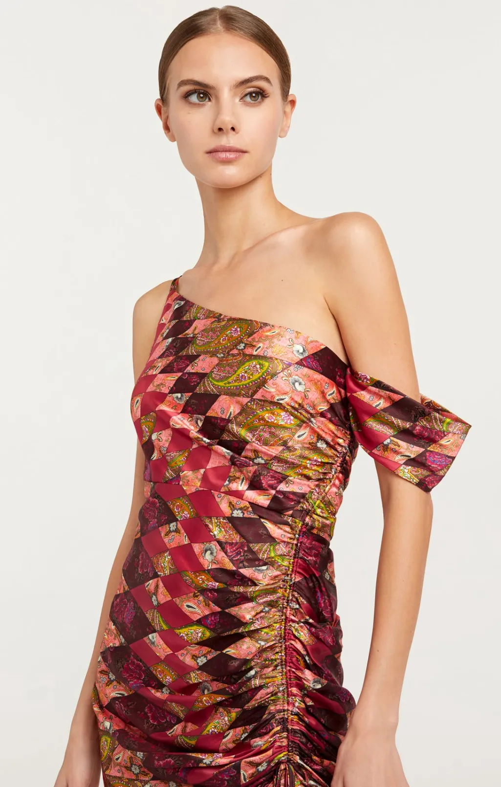 Cinq à Sept Elliana Dress PaleRoseMulti Hot