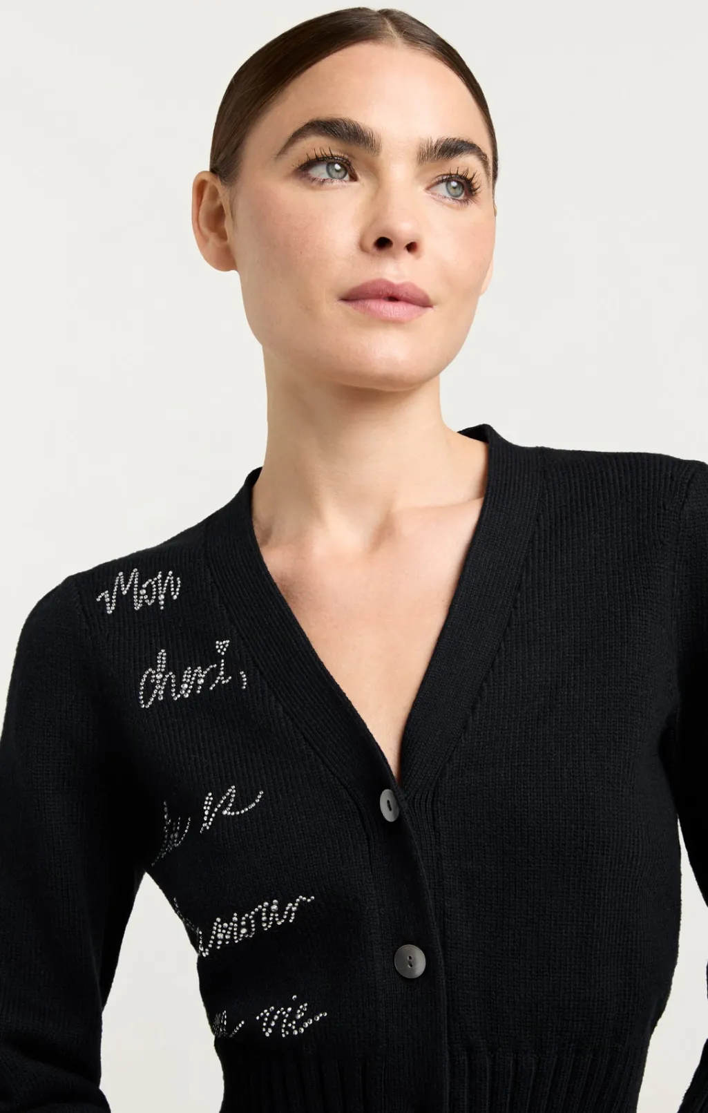 Cinq à Sept Elyse Cardigan Black Discount
