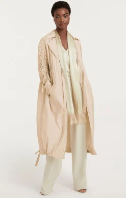 Cinq à Sept Emmeline Coat Plaster Discount
