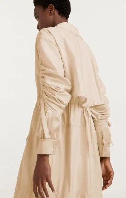 Cinq à Sept Emmeline Coat Plaster Discount
