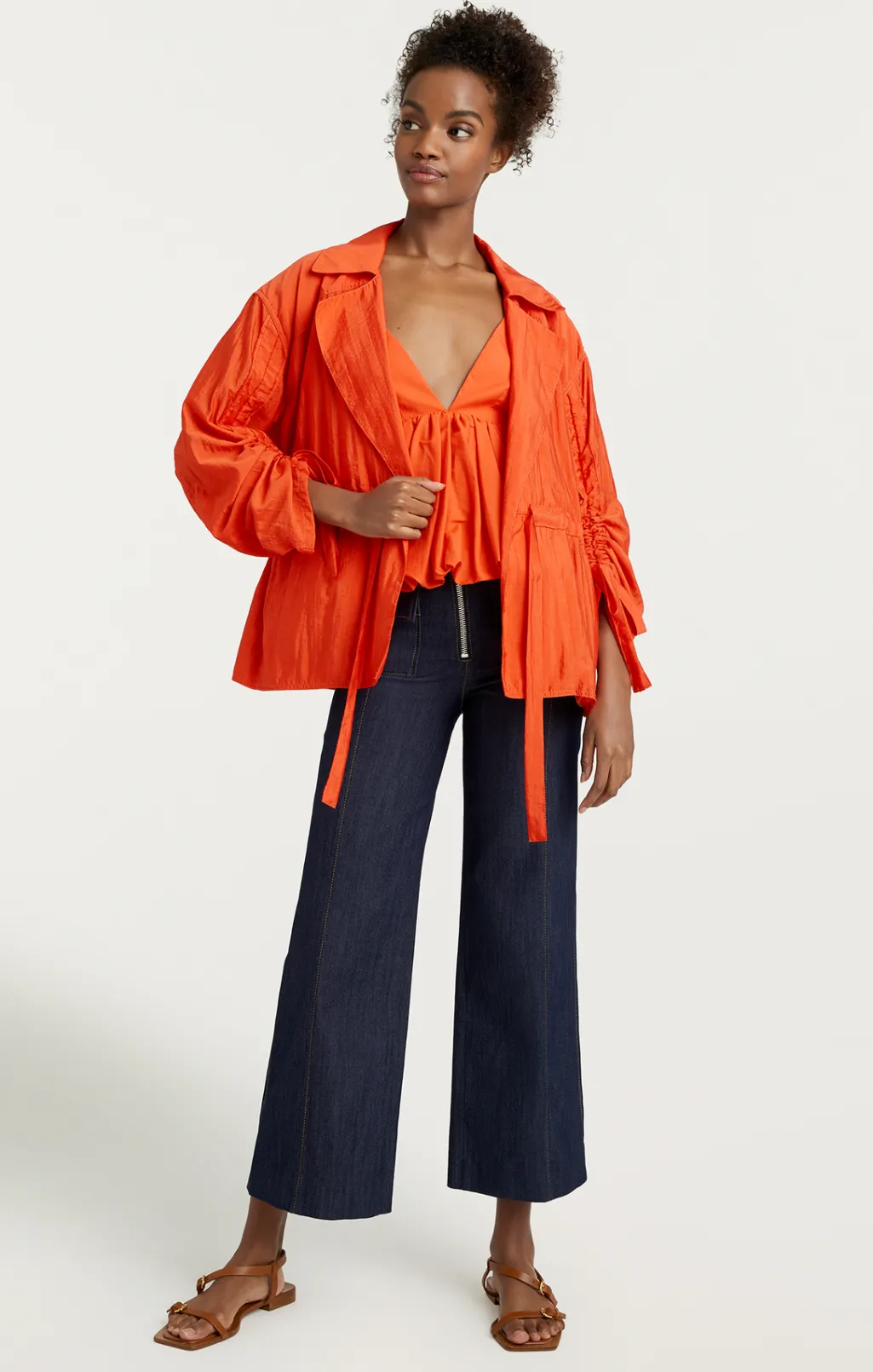 Cinq à Sept Emmeline Jacket CherryTomato Sale