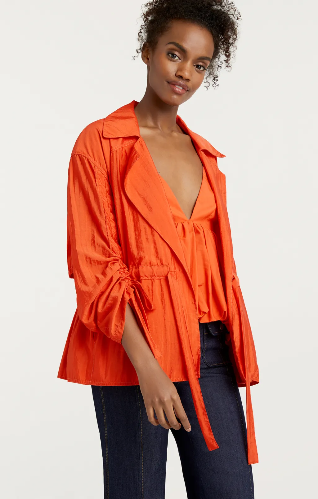 Cinq à Sept Emmeline Jacket CherryTomato Sale
