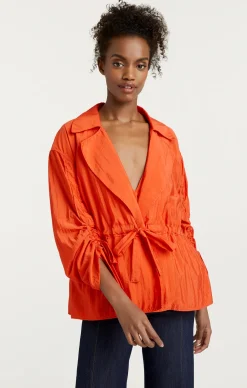 Cinq à Sept Emmeline Jacket CherryTomato Sale