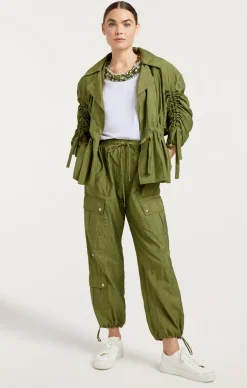 Cinq à Sept Emmeline Jacket OliveGreen