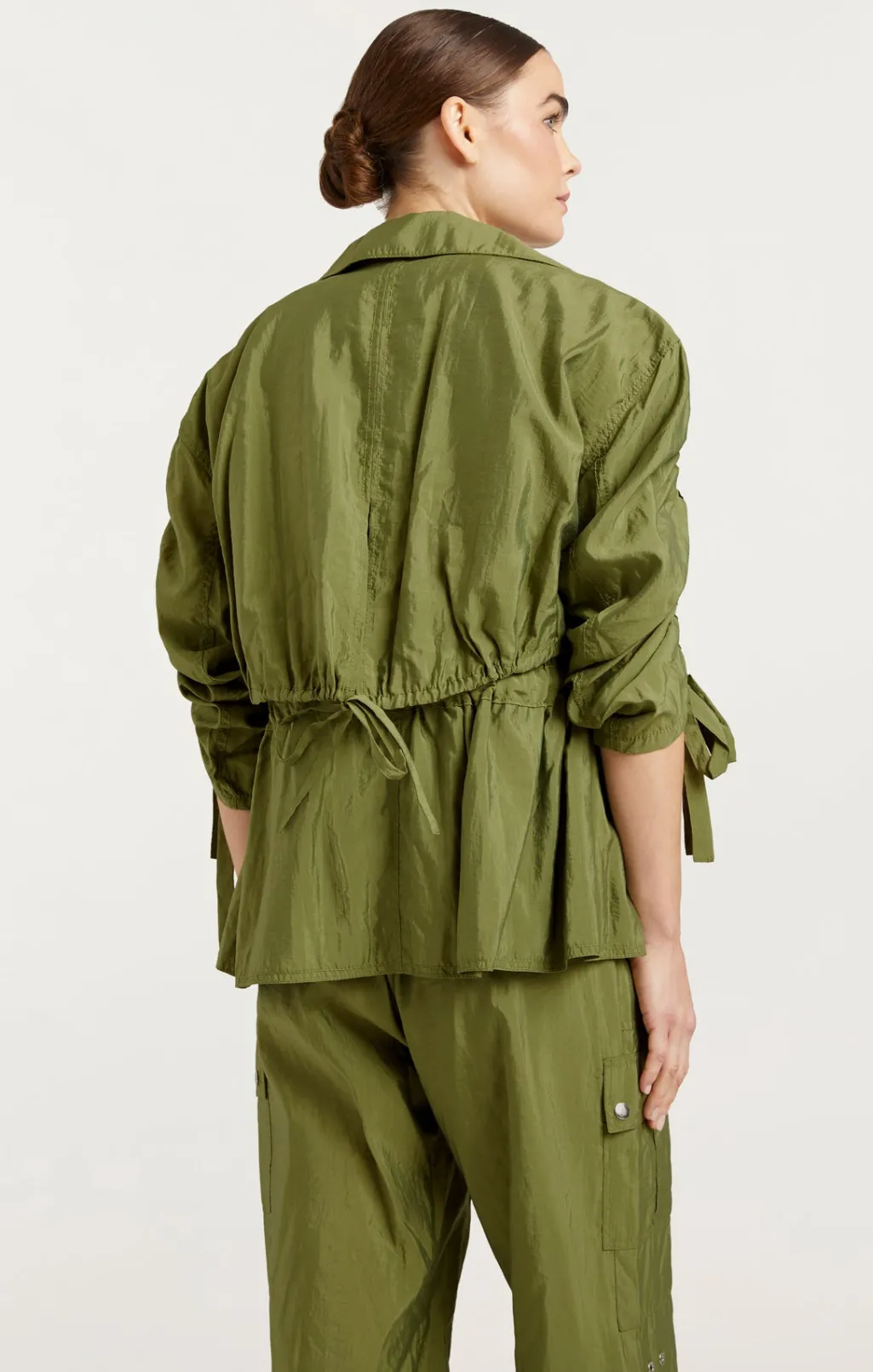 Cinq à Sept Emmeline Jacket OliveGreen