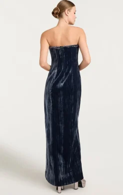 Cinq à Sept Eponine Gown PeacockBlue Sale