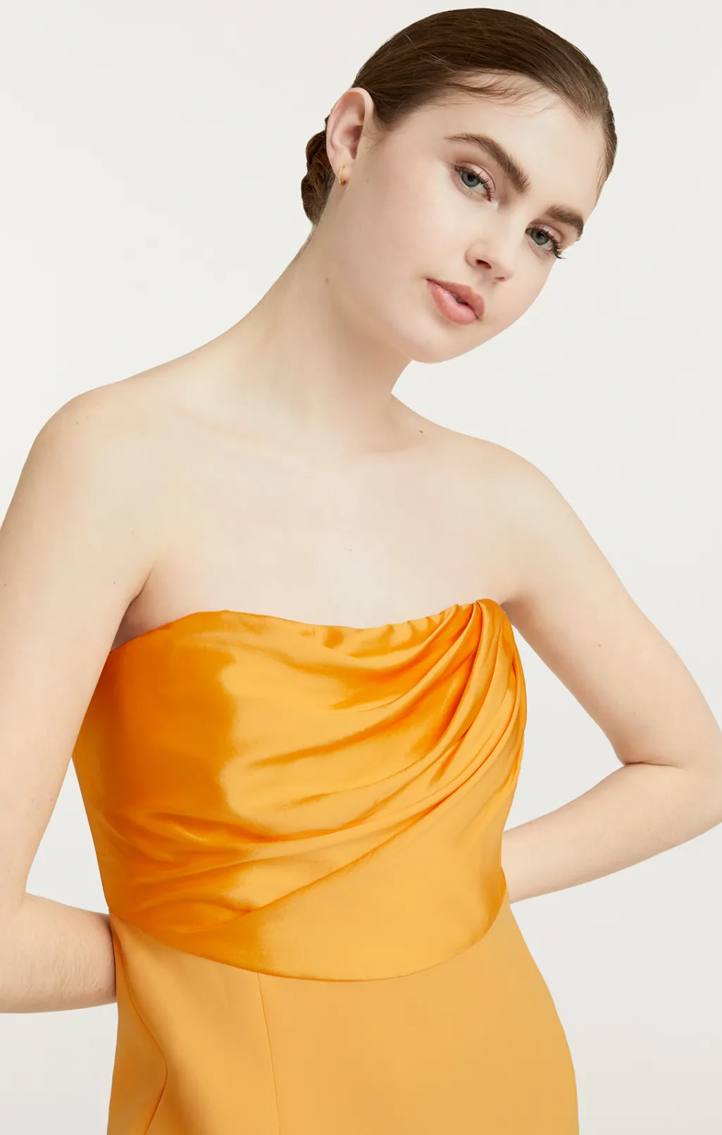Cinq à Sept Estela Gown Sunkissed Hot
