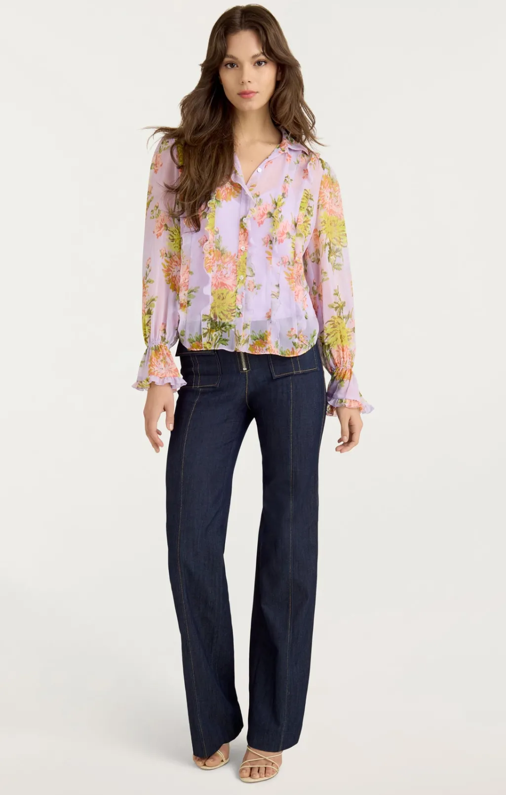 Cinq à Sept Estelle Top LilacMulti Discount