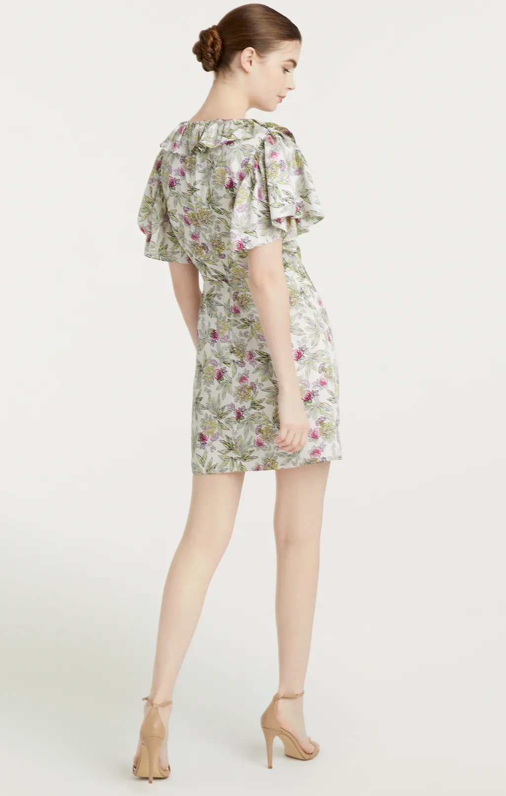 Cinq à Sept Evans Dress IvoryMulti Outlet