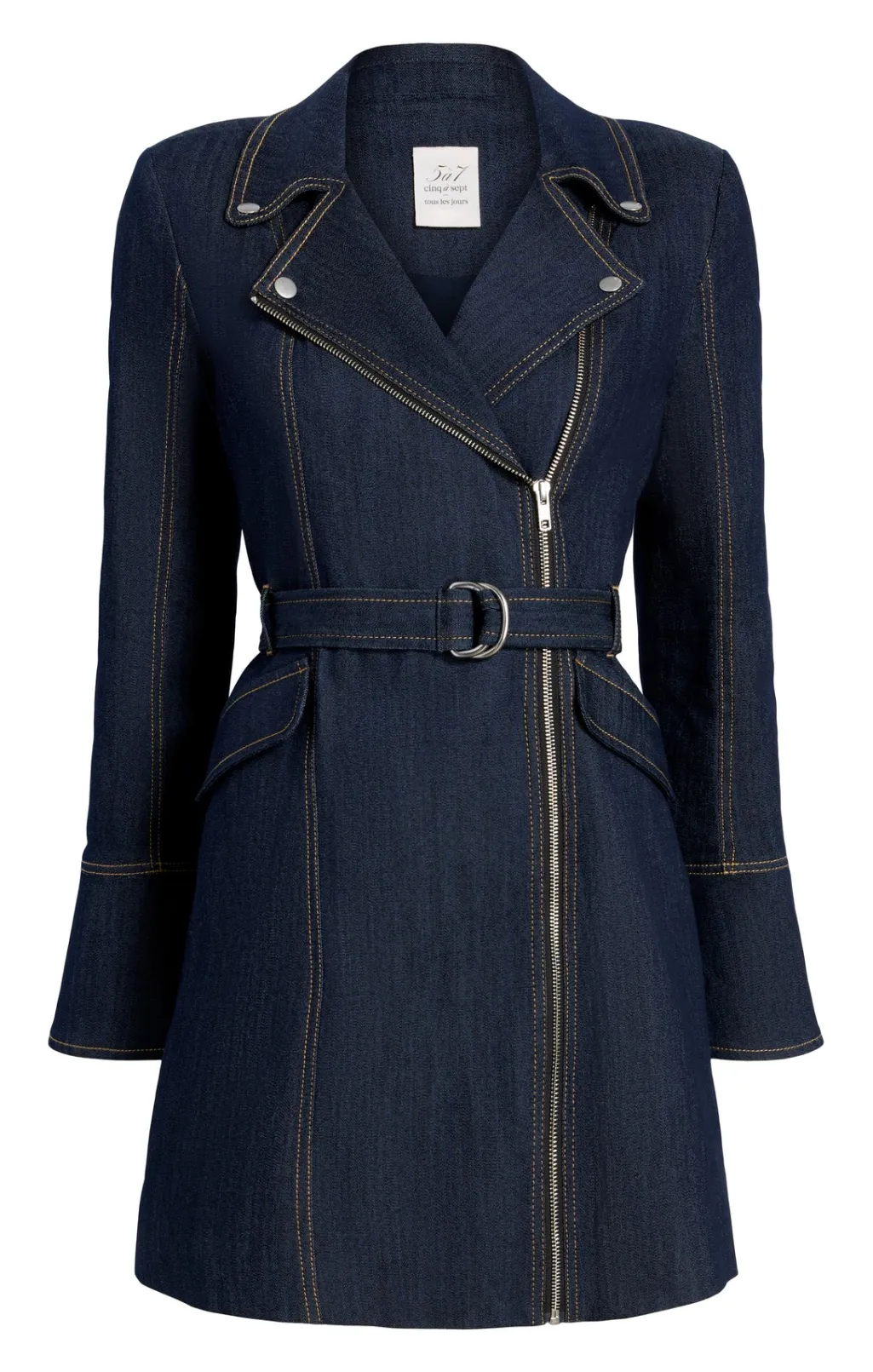 Cinq à Sept Evie Dress Indigo Outlet