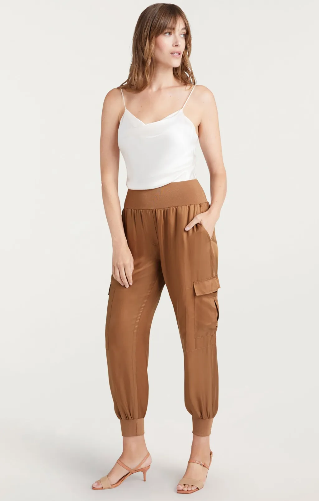 Cinq à Sept Giles Pant Cocoa Online