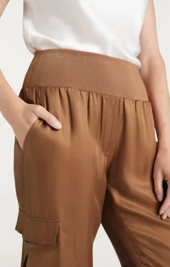 Cinq à Sept Giles Pant Cocoa Online
