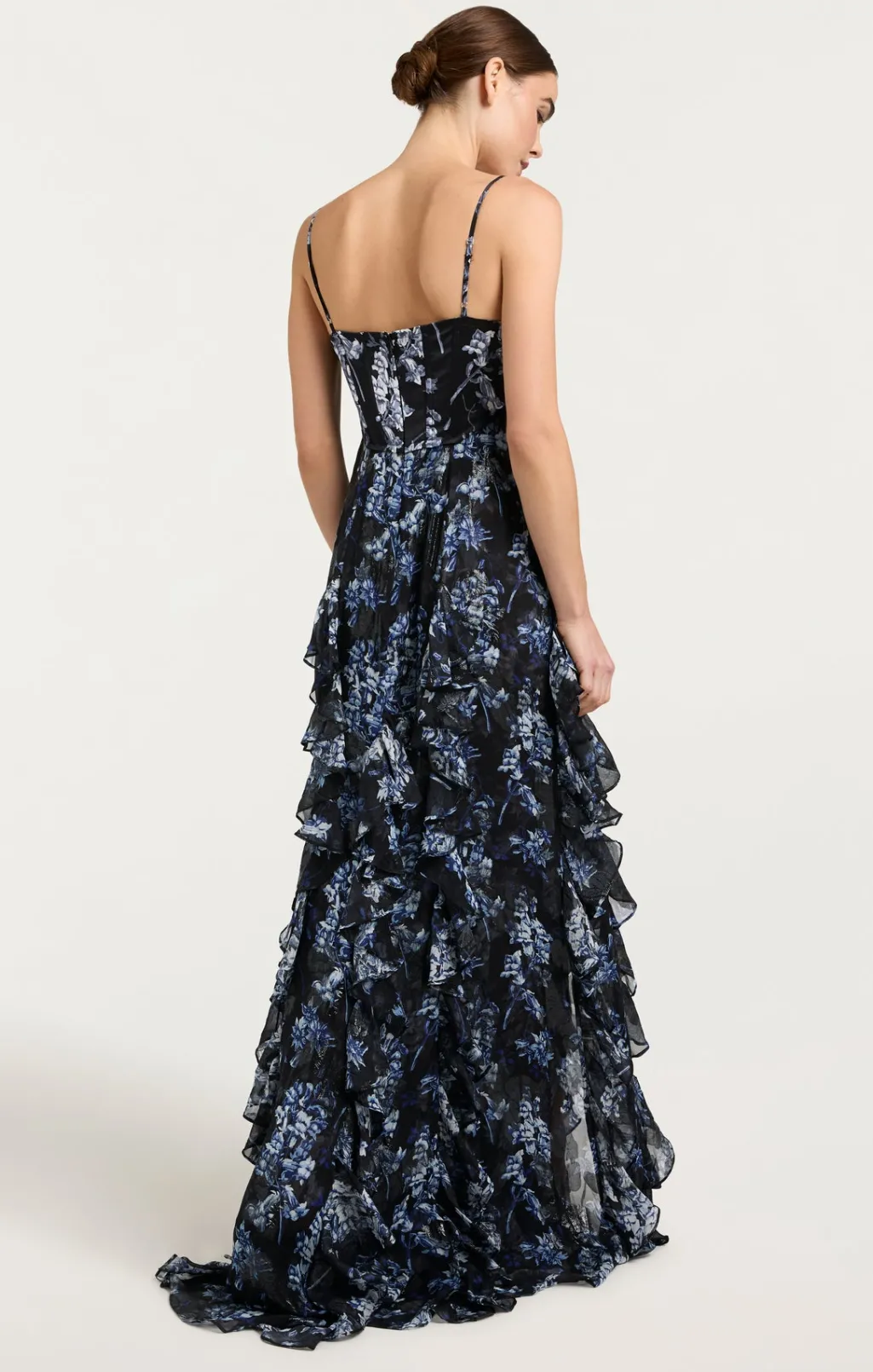 Cinq à Sept Glenda Gown CoastalFloralLurexBlackMulti Best