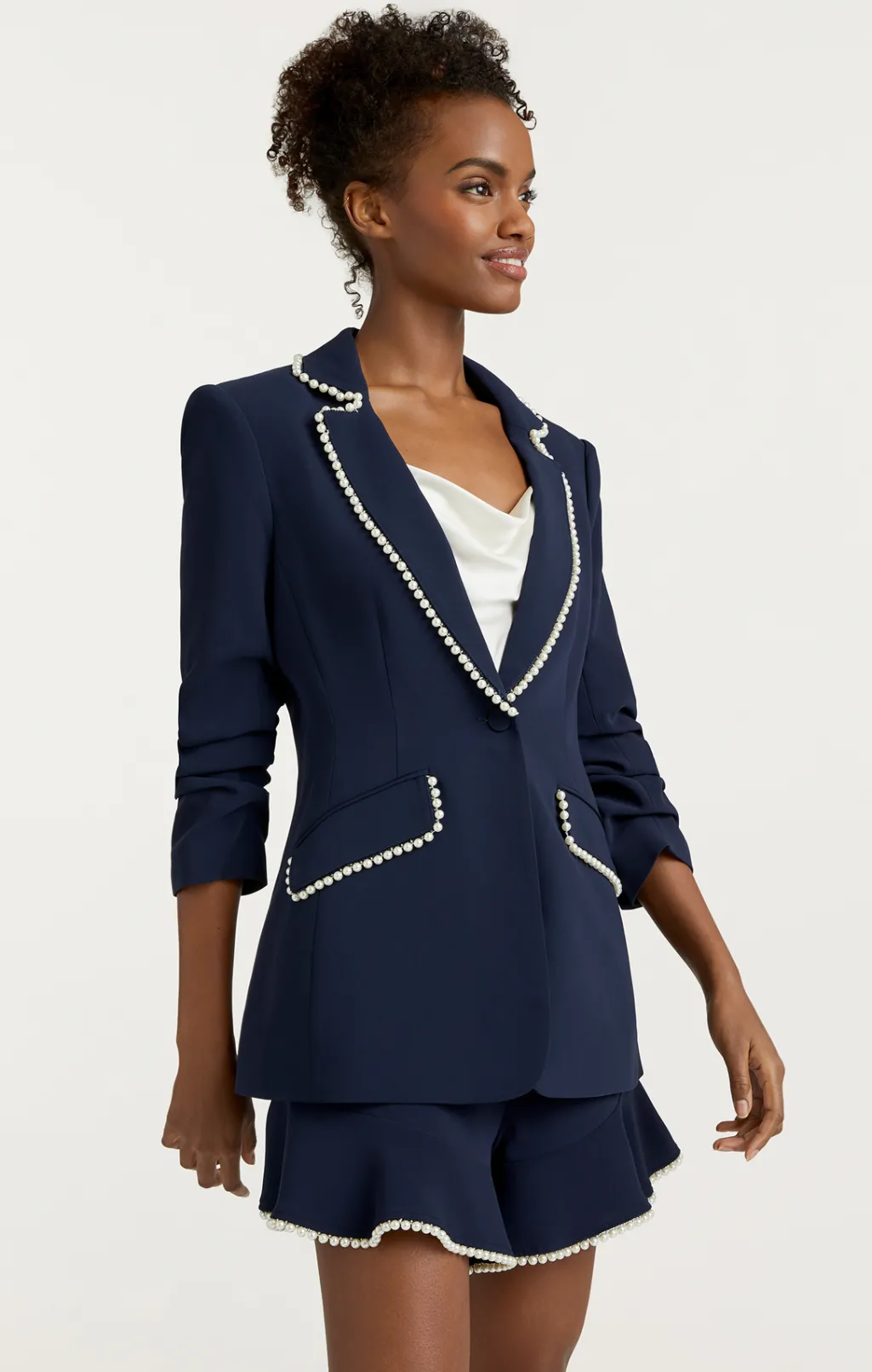 Cinq à Sept Gracey Blazer Navy