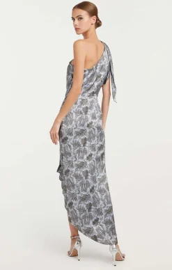 Cinq à Sept Gretchen Dress Frost/blackOlive Discount