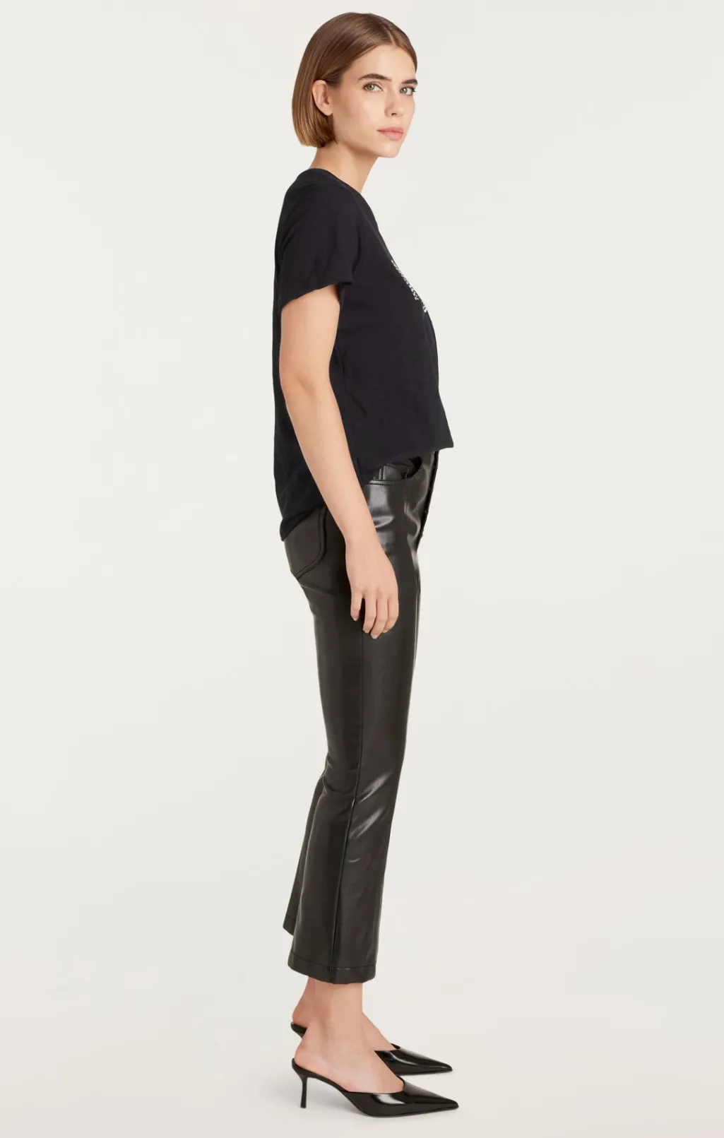 Cinq à Sept Grommet Amour Tee Black Best
