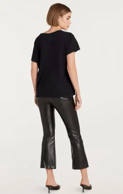 Cinq à Sept Grommet Amour Tee Black Best