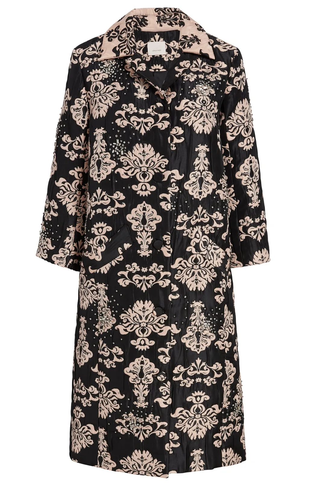 Cinq à Sept Haisley Coat Black Clearance