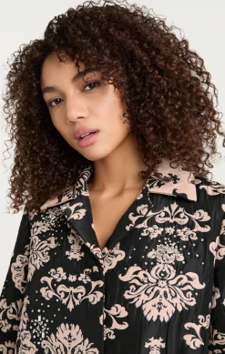 Cinq à Sept Haisley Coat Black Clearance